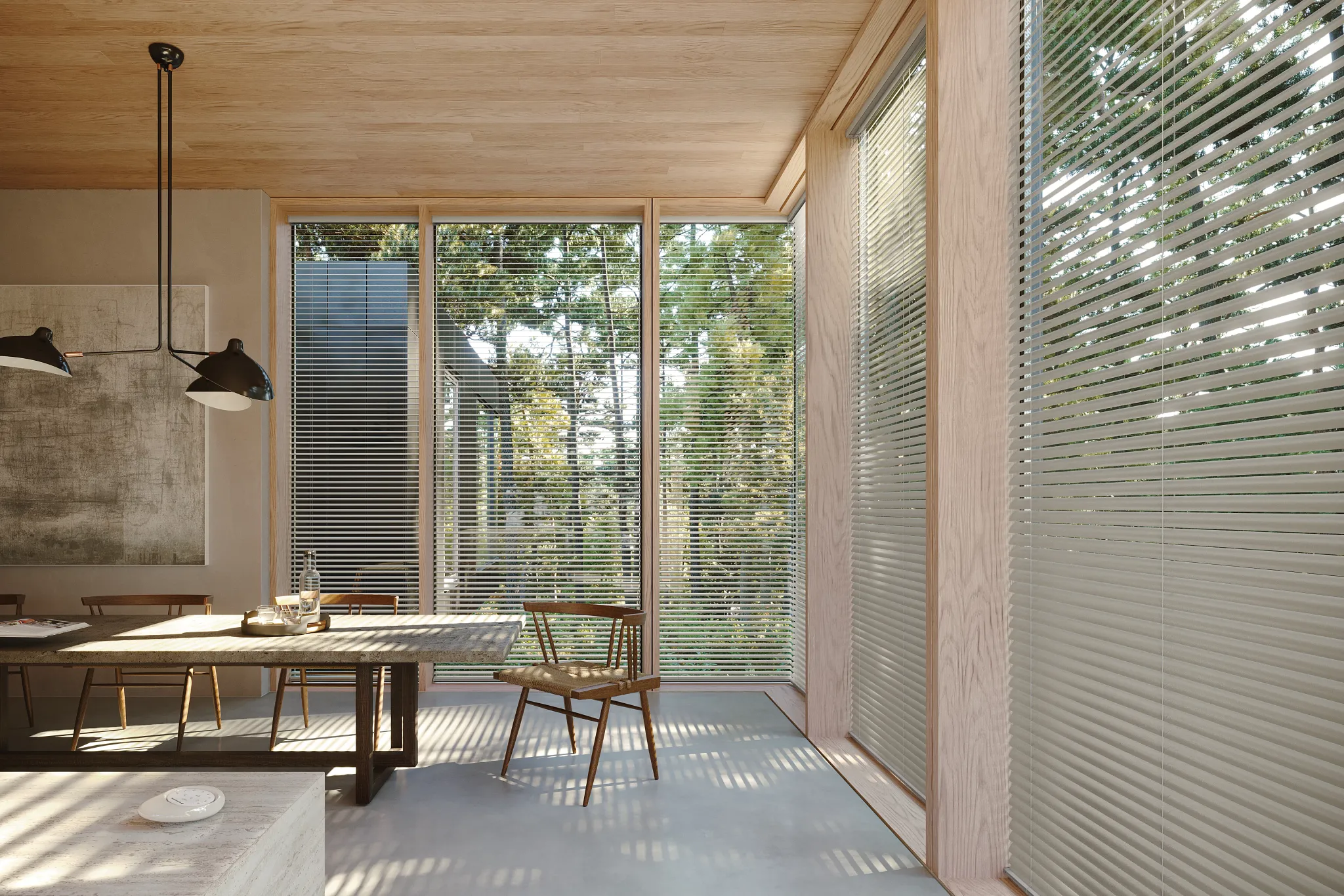 Aluminum Horizontal Blinds Tall (4)