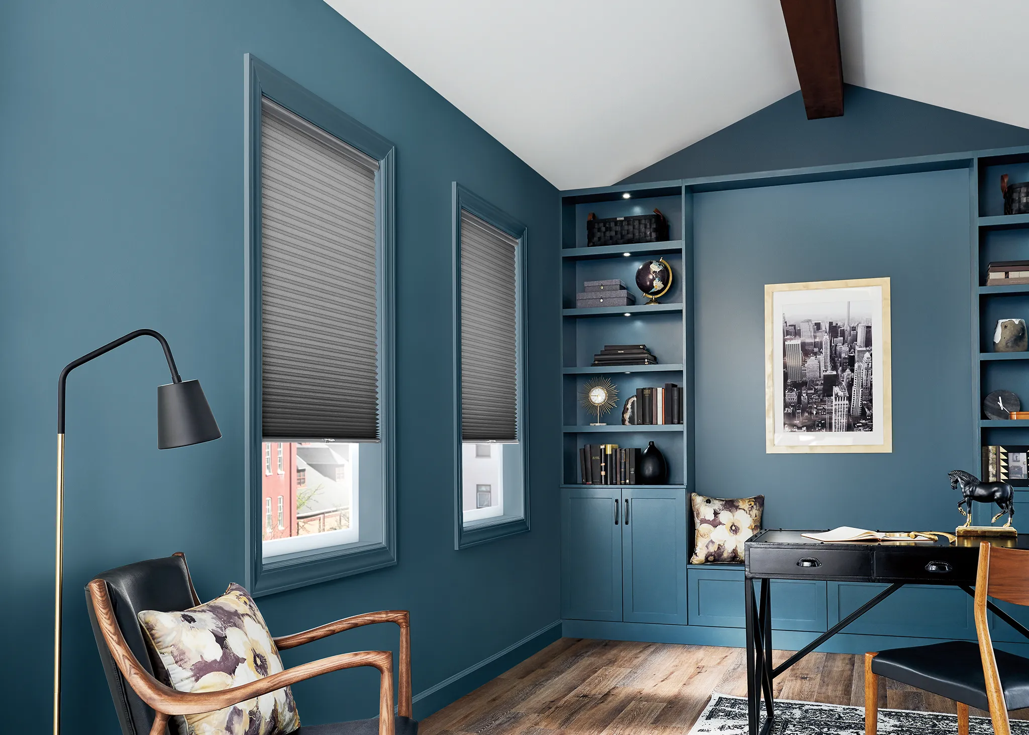 Blue Cellular Shades Cordless (5)